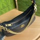 Gucci Aphrodite Small Shoulder Bag Black Leather