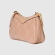 Gucci Gg Matelassé Handbag Rose Beige Leather