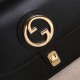 Gucci Blondie Small Top Handle Bag Black Leather