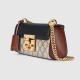 Gucci Padlock Mini Shoulder Bag Beige And Ebony Gg Supreme