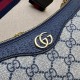 Gucci Ophidia Gg Small Handbag Beige And Blue Supreme