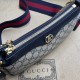 Gucci Ophidia Gg Small Handbag Beige And Blue Supreme