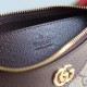 Gucci Ophidia Gg Small Handbag Beige And Ebony Supreme