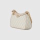 Gucci Ophidia Gg Small Handbag Beige And White Gg Supreme