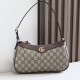 Gucci Ophidia Gg Small Handbag Beige And Ebony Supreme