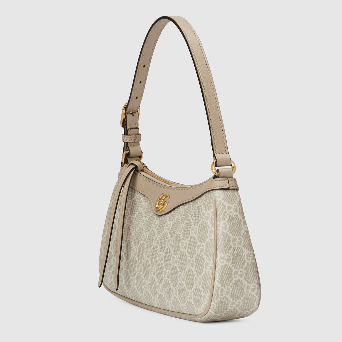 Gucci Ophidia Small Handbag Beige And White Supreme