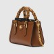 Gucci Diana Small Shoulder Bag Brown Leather