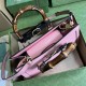 Gucci Diana Small Shoulder Bag Pink Leather