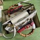 Gucci Diana Small Shoulder Bag White Leather