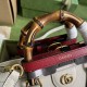 Gucci Diana Small Shoulder Bag White Leather