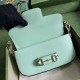 Gucci Horsebit 1955 Small Shoulder Bag Light Green Leather