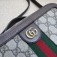 Gucci Ophidia Small Crossbody Bag With Web Beige And Ebony Supreme