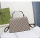 Gucci Small Dionysus Top Handle Bag Beige And Ebony Supreme