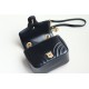 Gucci Gg Marmont Mini Shoulder Bag Black Leather