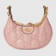 Gucci Gg Matelassé Mini Bag Light Pink Leather