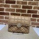 Gucci Deco Small Shoulder Bag Rose Beige Leather