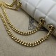 Gucci Deco Small Shoulder Bag Off White Leather