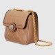 Gucci Deco Mini Shoulder Bag Rose Beige Leather