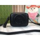 Gucci Blondie Small Shoulder Bag Black Leather