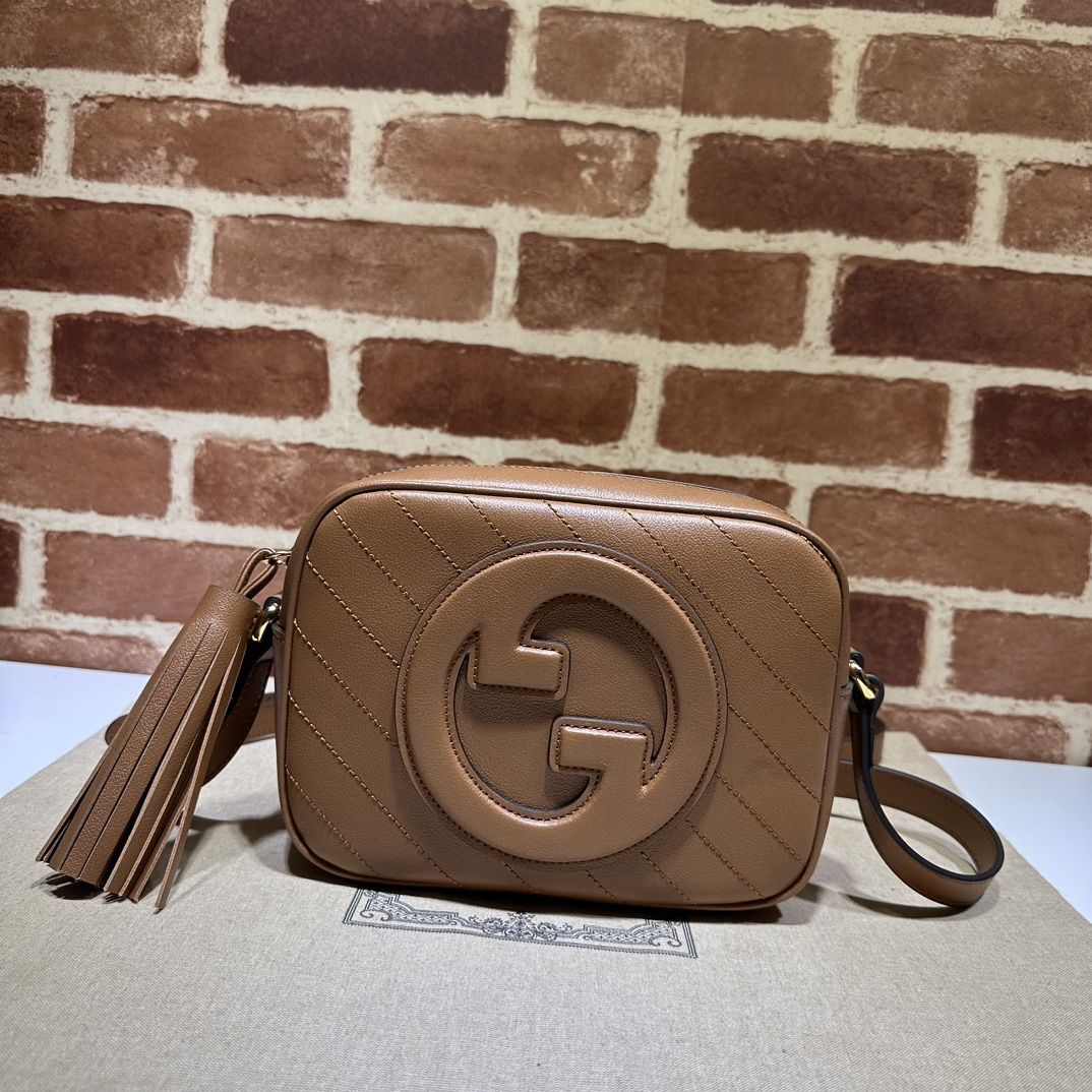 Gucci Blondie Small Shoulder Bag Cuir Leather