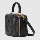 Gucci Blondie Top Handle Bag Black Leather