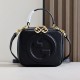 Gucci Blondie Top Handle Bag Black Leather