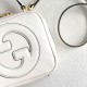 Gucci Blondie Top Handle Bag White Leather