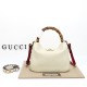 Gucci Diana Small Shoulder Bag White Leather