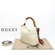 Gucci Diana Small Shoulder Bag White Leather