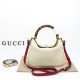 Gucci Diana Small Shoulder Bag White Leather