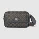 Gucci Ophidia Gg Mini Bag Grey And Black Supreme