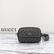 Gucci Ophidia Gg Mini Bag Grey And Black Supreme