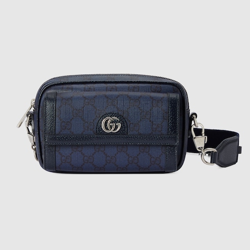 Gucci Ophidia Gg Mini Bag Blue And Dark Blue Supreme