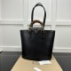 Gucci Diana Medium Tote Bag Black Leather