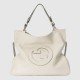 Gucci Blondie Medium Tote Bag White Leather