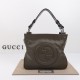 Gucci Blondie Small Tote Bag Brown Leather