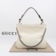 Gucci Blondie Small Tote Bag White Leather