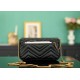 Gucci Gg Marmont Mini Bag Black Leather