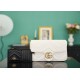 Gucci Gg Marmont Mini Bag White Leather