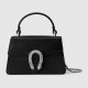 Gucci Dionysus Mini Top Handle Bag Black Leather