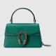 Gucci Dionysus Mini Top Handle Bag Dark Green Leather