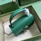 Gucci Dionysus Mini Top Handle Bag Dark Green Leather