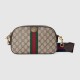 Gucci Ophidia Gg Small Crossbody Bag Beige And Ebony Supreme