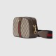 Gucci Ophidia Gg Small Crossbody Bag Beige And Ebony Supreme