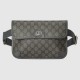 Gucci Ophidia Gg Small Belt Bag Grey And Black Supreme