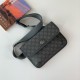 Gucci Ophidia Gg Small Belt Bag Grey And Black Supreme