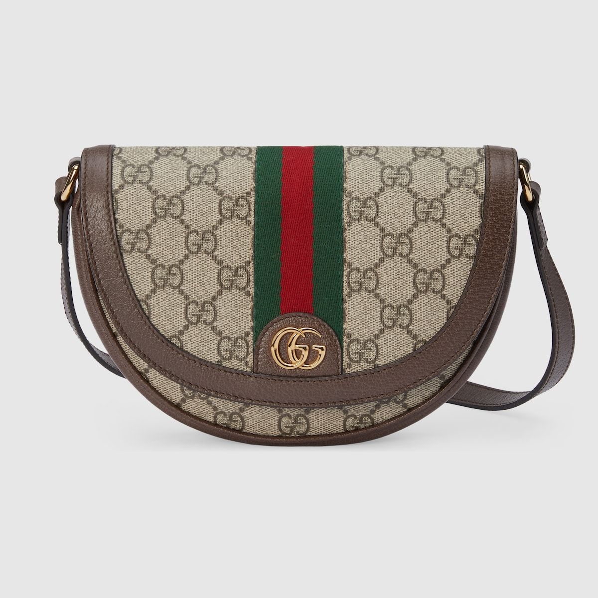 Gucci Ophidia Mini Gg Shoulder Bag Beige And Ebony Supreme