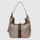 Gucci Jackie 1961 Medium Crossbody Bag Beige And Ebony Supreme