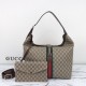 Gucci Jackie 1961 Medium Crossbody Bag Beige And Ebony Supreme