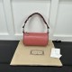 Gucci Blondie Mini Shoulder Bag Pink Leather